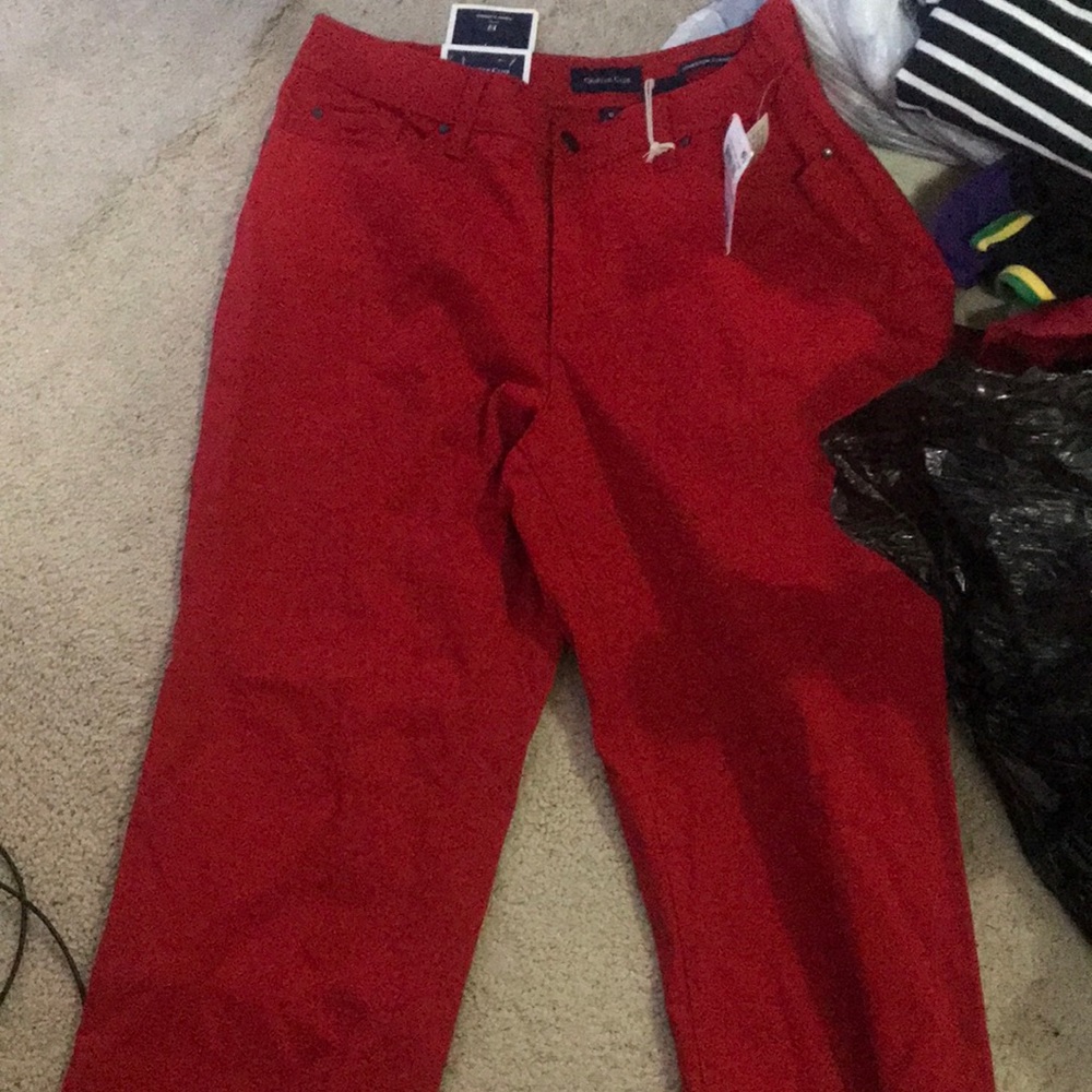 Red charter jeans brand new